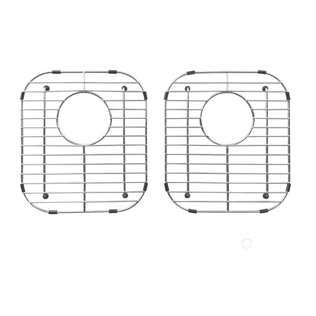 Zeek Kitchen Sink Bottom Grids Sink Protector Stainless Steel 11.6x13.6 Zg-r1311